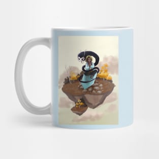 Beautiful art of a floating land Mug